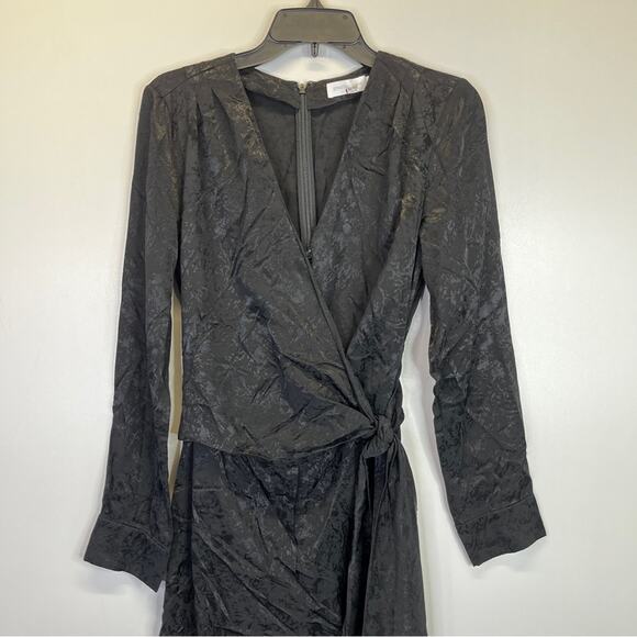 Jonathan Simkhai Julia Wrapped jumpsuit black - 4 - Picture 4 of 13